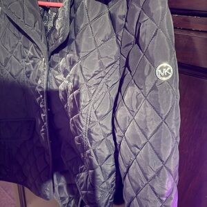 Michael Kors Black Quilted Jacket
